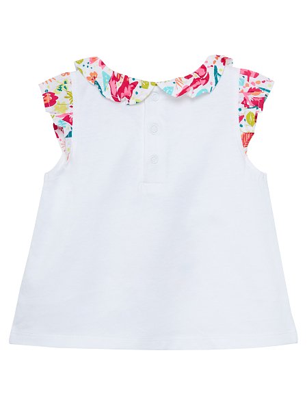 Βρεφική Μπλούζα για Κορίτσια Floral Pineapple