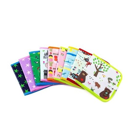 JAQ JAQ BIRD Βιβλίο Ζωγραφικής Με Κιμωλίες Purse