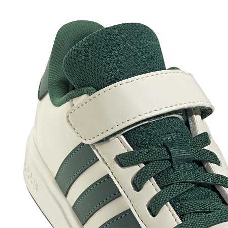 Παιδικά Παπούτσια Adidas Grand Court για Αγόρια Off White/Green (Μεγέθη 28-35)
