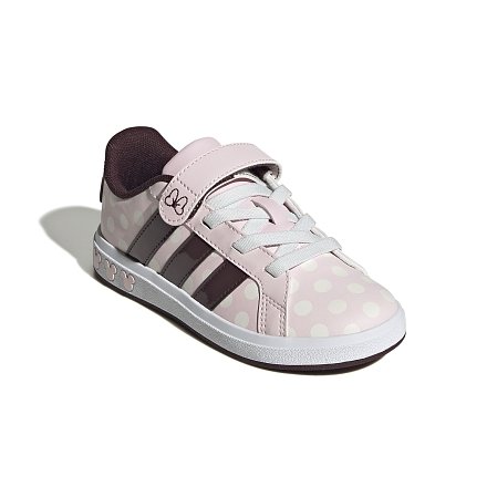 Παιδικά  Παπούτσια Adidas Grand Court για Κορίτσια Minnie Pink/Black (Μεγέθη 28-35,5)