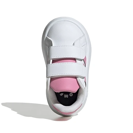 Βρεφικά Παπούτσια Adidas Grand Court 2.0 για Κορίτσια Pink/White (Μεγέθη 19-27)