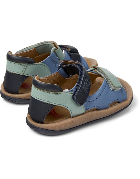 Βρεφικά Πέδιλα Camper Twins για Αγόρια Blue/Green (Μεγέθη 21-26)