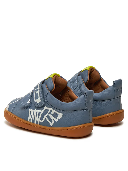 Βρεφικά Παπούτσια Camper Twins για Αγόρια Grey/White (Μεγέθη 21-26)