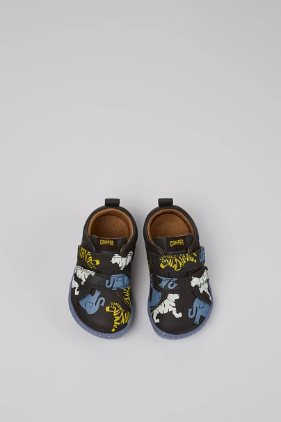 Βρεφικά Παπούτσια Camper Twins για Αγόρια Navy Animals (Μεγέθη 21-26)