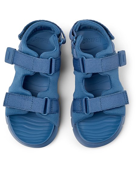 Παιδικά Σανδάλια Camper Oruga για Αγόρια Blue/Blue (Μεγέθη 26-34)