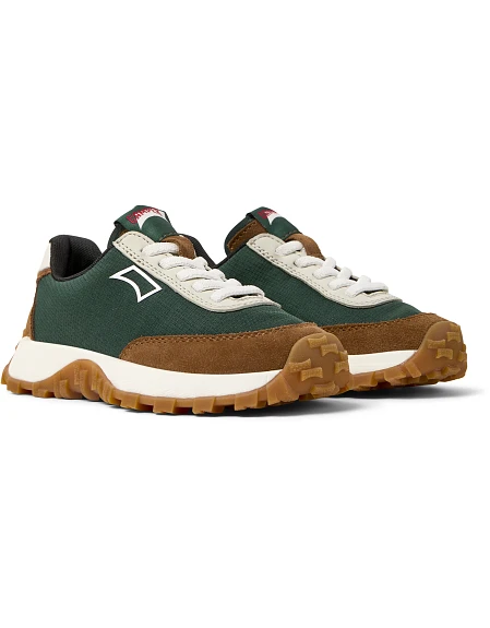 Παιδικά Παπούτσια Camper Drift Trail για Αγόρια Green/Brown (Μεγέθη 28-34)