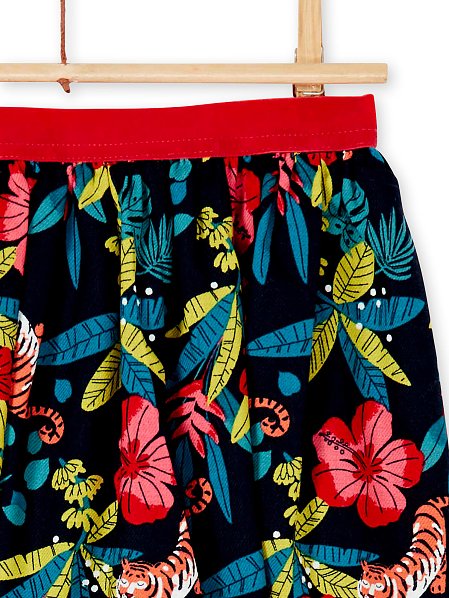 Παιδική Φούστα για Κορίτσια Tiger Floral