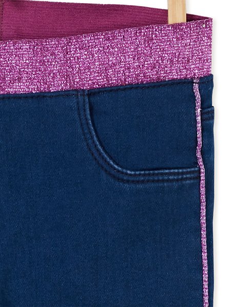 Παιδικό Παντελόνι για Κορίτσια Elastic Denim