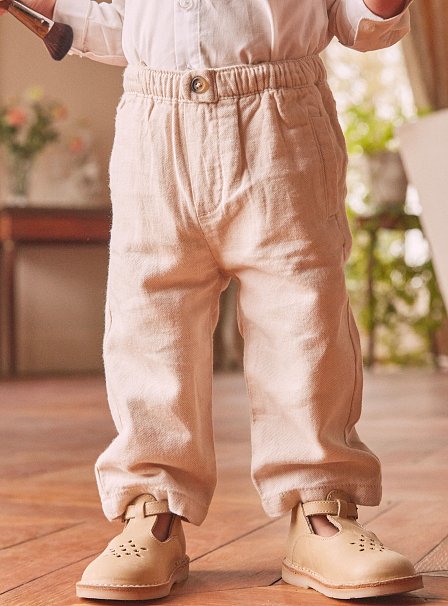 Βρεφικό Παντελόνι για Αγόρια Classic Beige