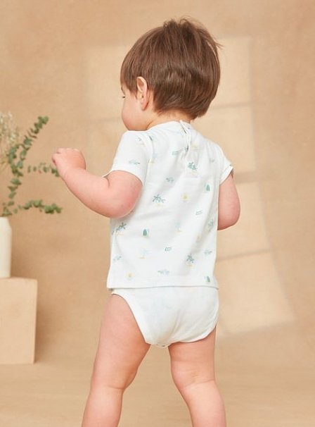 Βρεφική Μπλούζα για Αγόρια White Soleil