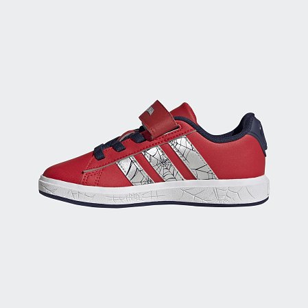 Παιδικά Παπούτσια Adidas για Αγόρια Marvel Spiderman Grand Court Red (Μεγέθη 28-36)