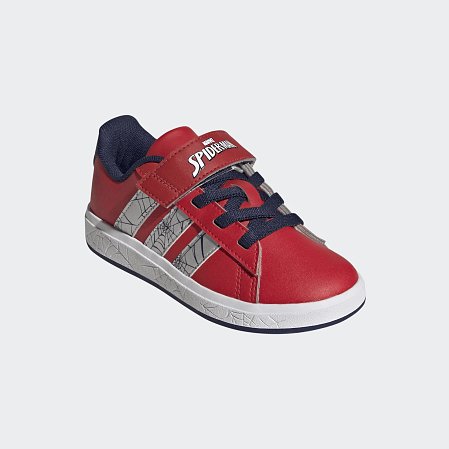 Παιδικά Παπούτσια Adidas για Αγόρια Marvel Spiderman Grand Court Red (Μεγέθη 28-36)