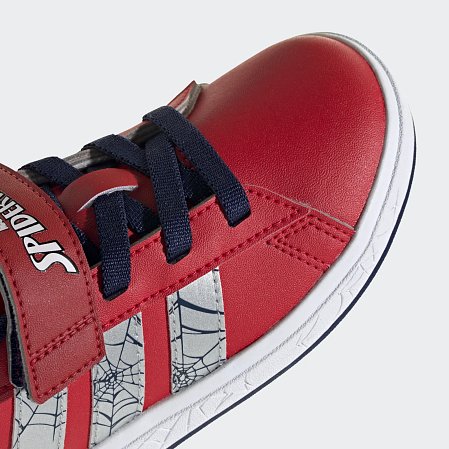 Παιδικά Παπούτσια Adidas για Αγόρια Marvel Spiderman Grand Court Red (Μεγέθη 28-36)