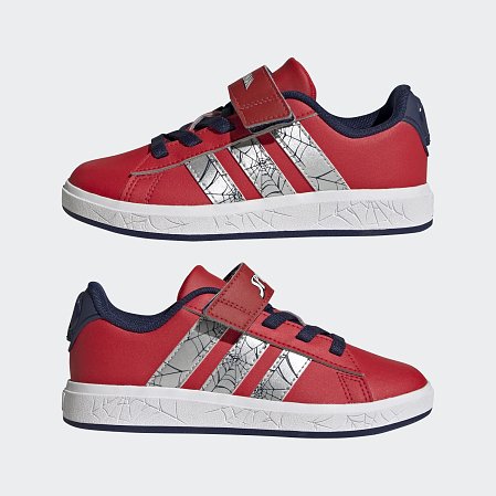 Παιδικά Παπούτσια Adidas για Αγόρια Marvel Spiderman Grand Court Red (Μεγέθη 28-36)