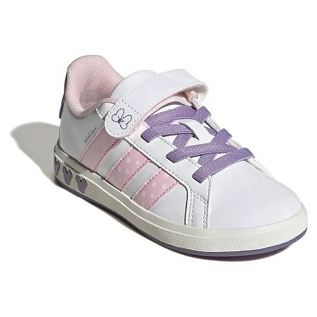 Παιδικά Παπούτσια Adidas για Κορίτσια Disney Minnie Mouse Grand Court White (Μεγέθη 28-36)