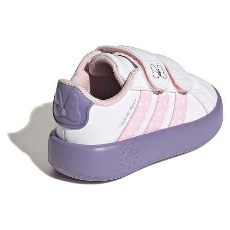 Βρεφικά Παπούτσια Adidas για Κορίτσια Disney Minnie Mouse Grand Court White (Μεγέθη 19-27)