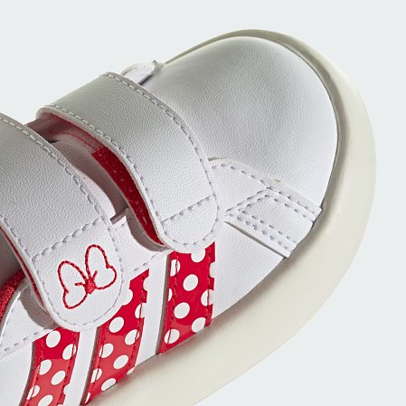 Βρεφικά Παπούτσια Adidas για Κορίτσια Disney Minnie Mouse Grand Court Red (Μεγέθη 19-27)
