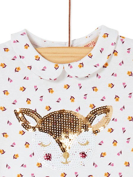 Βρεφική Μπλούζα για Κορίτσια Majestic Deer