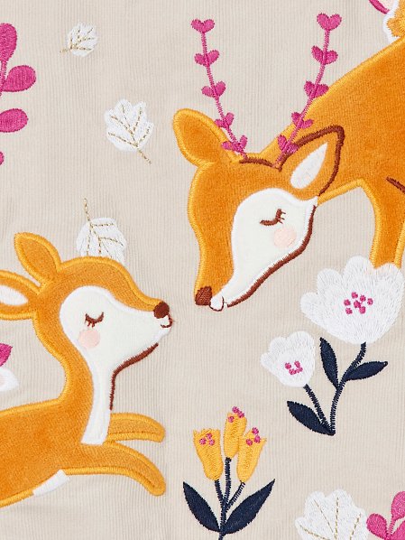 Βρεφικό Φόρεμα για Κορίτσια Beige Deer