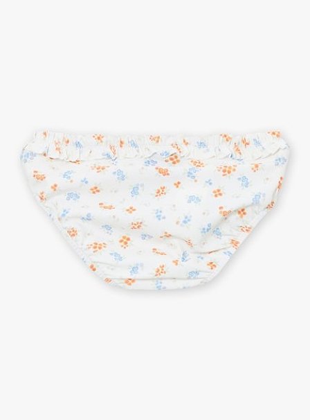 Βρεφικό Μαγιό για Κορίτσια Orange Floral