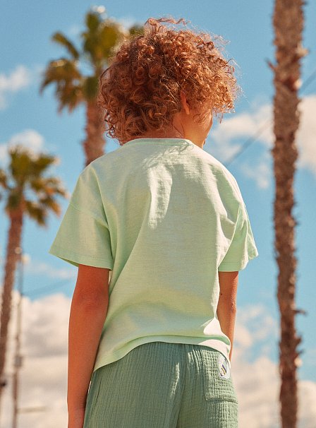 Παιδική Μπλούζα για Αγόρια Surfing Octopus