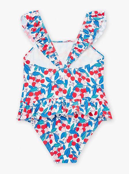 Παιδικό Μαγιό για Κορίτσια Blue Cherries