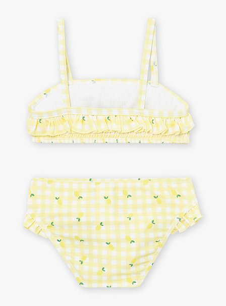 Παιδικό Μαγιό για Κορίτσια Yellow Hearts