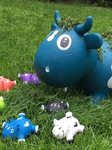 ΦΟΥΣΚΩΤΗ ΑΝΟΙΧΤΟ ΡΟΖ ΑΓΕΛΑΔΑ KIDZZFARM BELLA THE COW JUNIOR