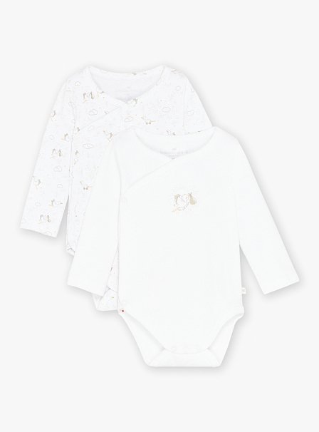 Σετ Βρεφικά Φορμάκια για Νεογέννητα 2 τμχ