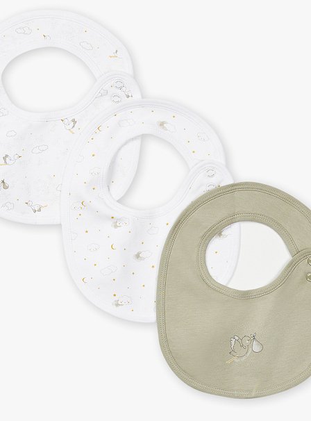 Σετ Βρεφικές Σαλιάρες 3 τμχ