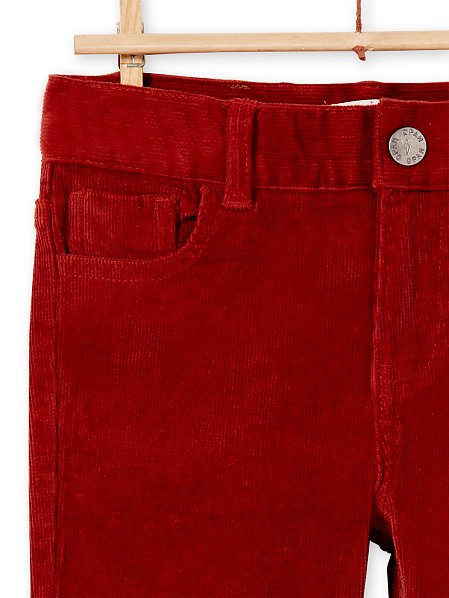 Παιδικό Παντελόνι για Αγόρια Leisure Red