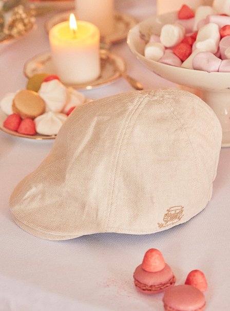 Παιδικό Καπέλο για Αγόρια Beige Car