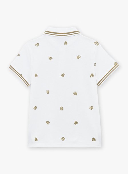 Παιδική Μπλούζα Πόλο για Αγόρια Leaf