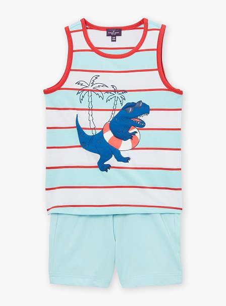 Παιδικό Σετ για Αγόρια Blue Dino