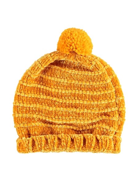 Παιδικός Σκούφος για Κορίτσια Soft Yellow