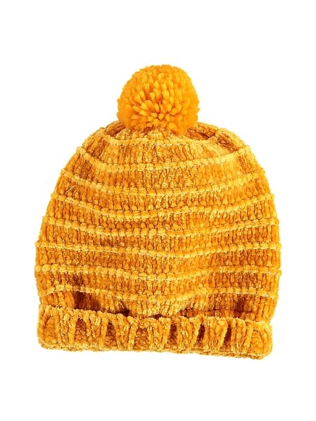 Παιδικός Σκούφος για Κορίτσια Soft Yellow