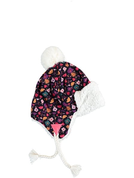 Βρεφικός Σκούφος για Κορίτσια Dark Floral