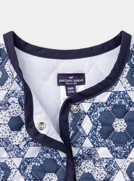 Βρεφικό Γιλέκο για Κορίτσια Blue Kaleidoscope