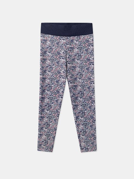 Παιδικό Κολάν για Κορίτσια Navy Floral