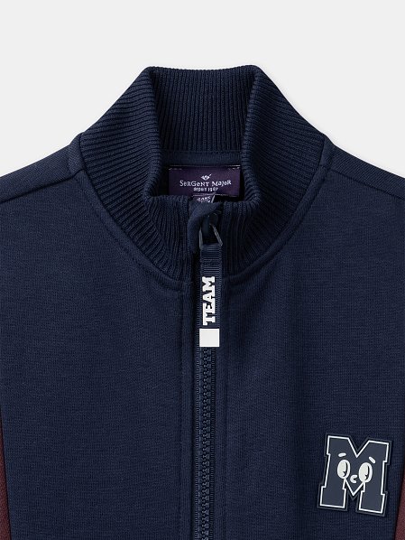 Παιδική Ζακέτα για Αγόρια Navy/Burgundy