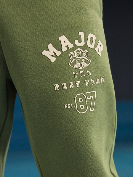 Παιδικό Παντελόνι Φόρμας για Αγόρια Green Raccoon