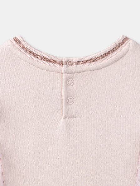 Παιδικό Φούτερ για Κορίτσια Pink Dance