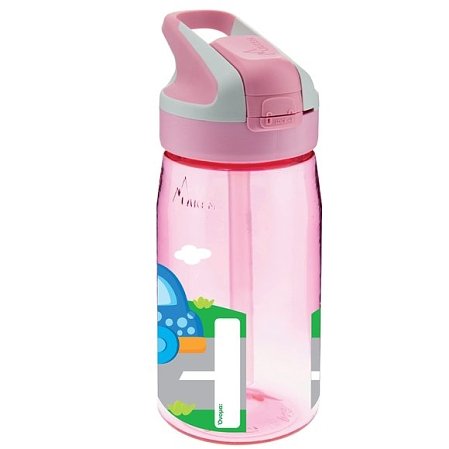 Παιδικό Παγούρι Laken Ροζ Giraffe 450 ml - Πώμα Summit