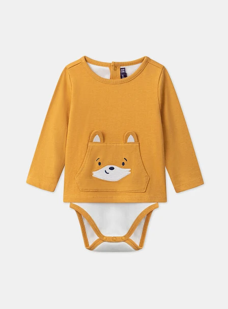 Βρεφικό Φορμάκι για Αγόρια Yellow Fox