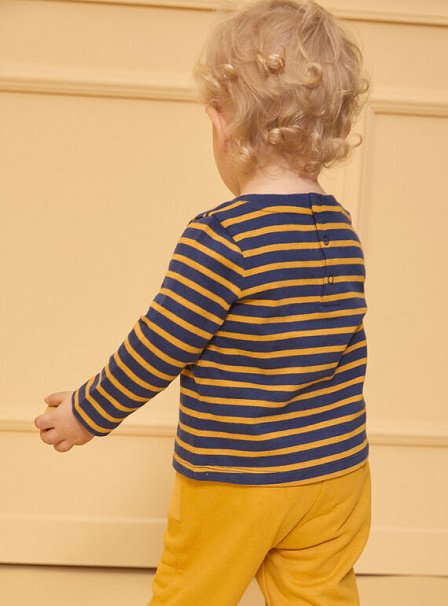 Βρεφική Μπλούζα για Αγόρια Stripped Bear