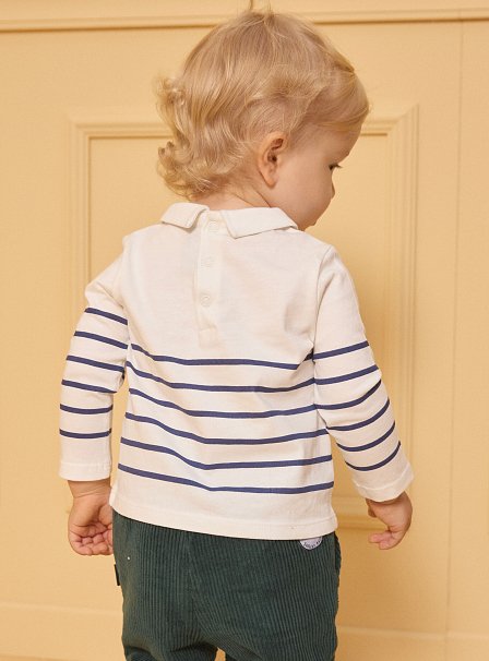 Βρεφική Μπλούζα για Αγόρια White Friends