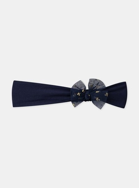 Βρεφική Κορδέλα για Κορίτσια Navy Christmas Bow