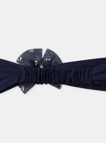Βρεφική Κορδέλα για Κορίτσια Navy Christmas Bow