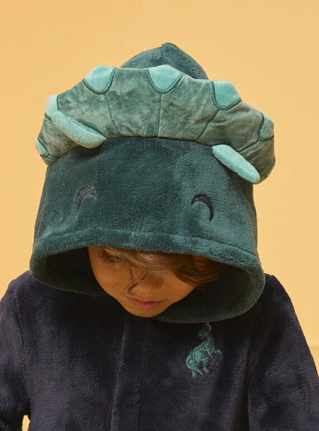 Παιδική Ρόμπα για Αγόρια Navy Dino