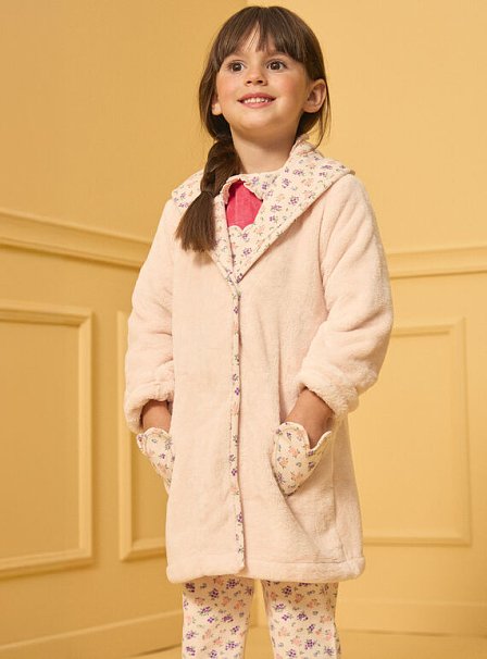 Παιδική Ρόμπα για Κορίτσια Pink Hearts